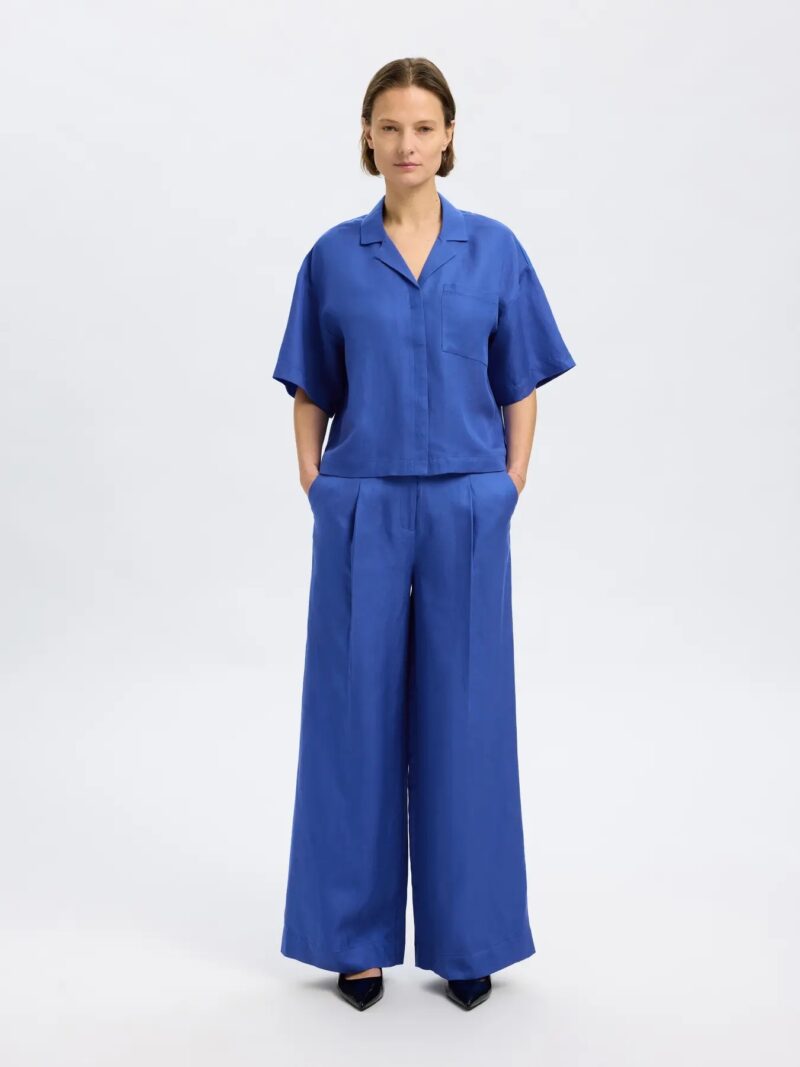 SLFLYRA BOXY LINEN SHIRT - immagine 3