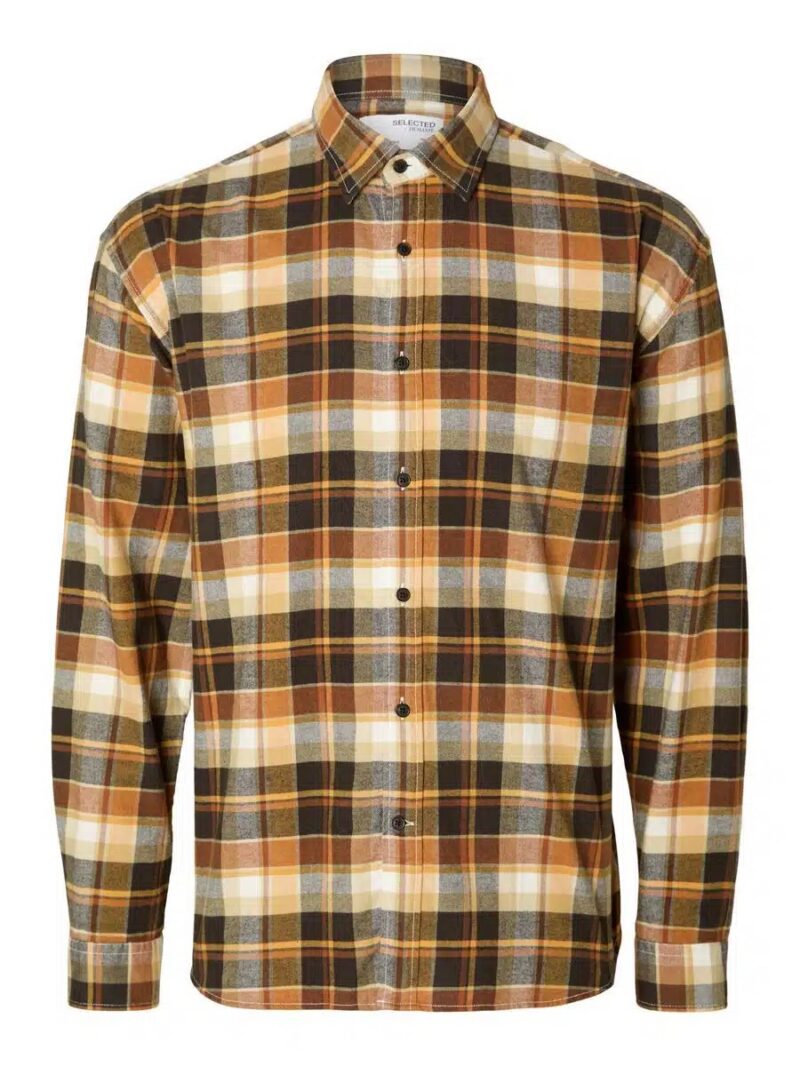 SLHREGOWEN-FLANNEL SHIRT LS CHECK - immagine 3