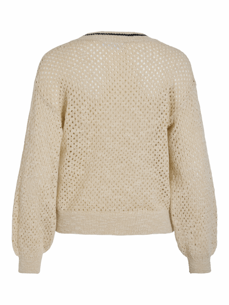 VIPOCA L/S V-NECK GLITTER KNIT TOP - immagine 2