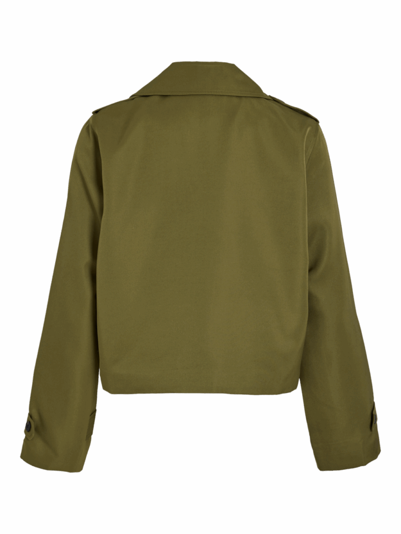 VIADDISON L/S SHORT TRENCHCOAT - immagine 2