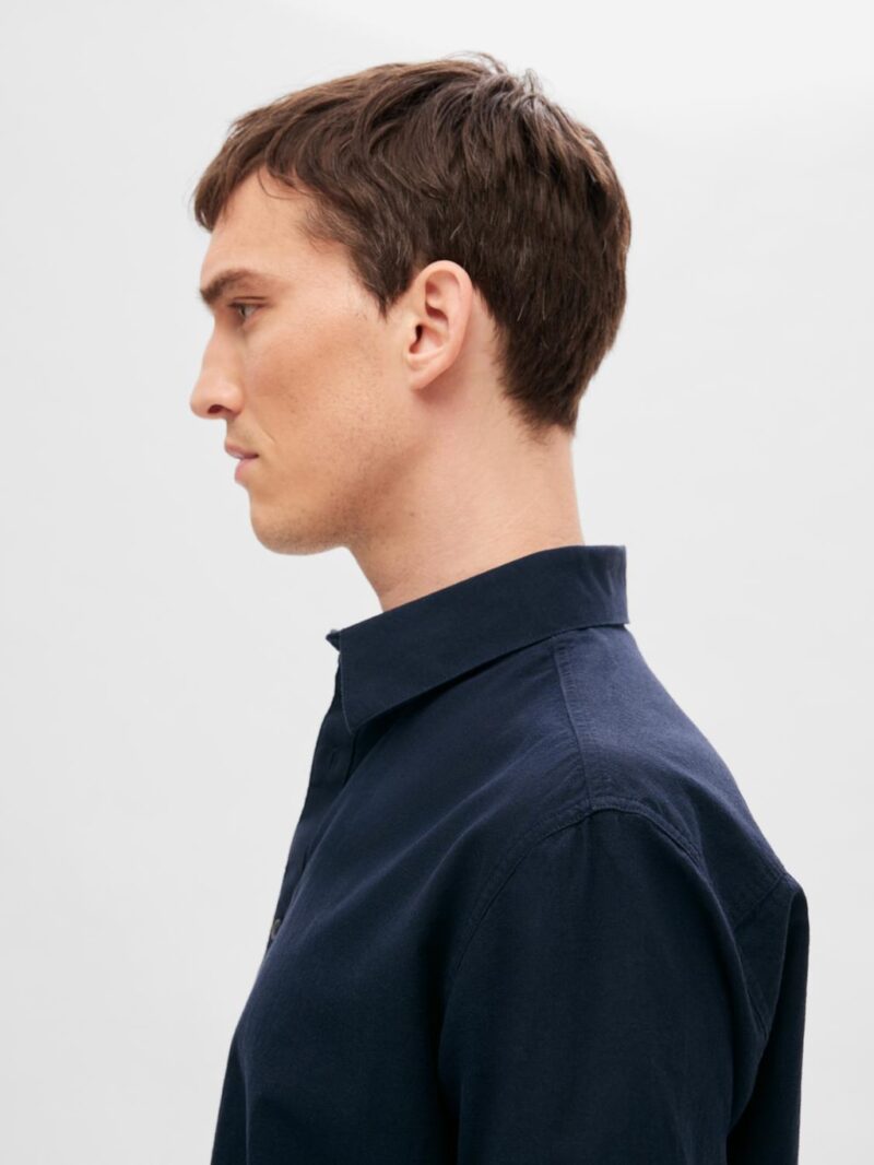 SLHREG-NEW LINEN SHIRT SS NOOS - immagine 5