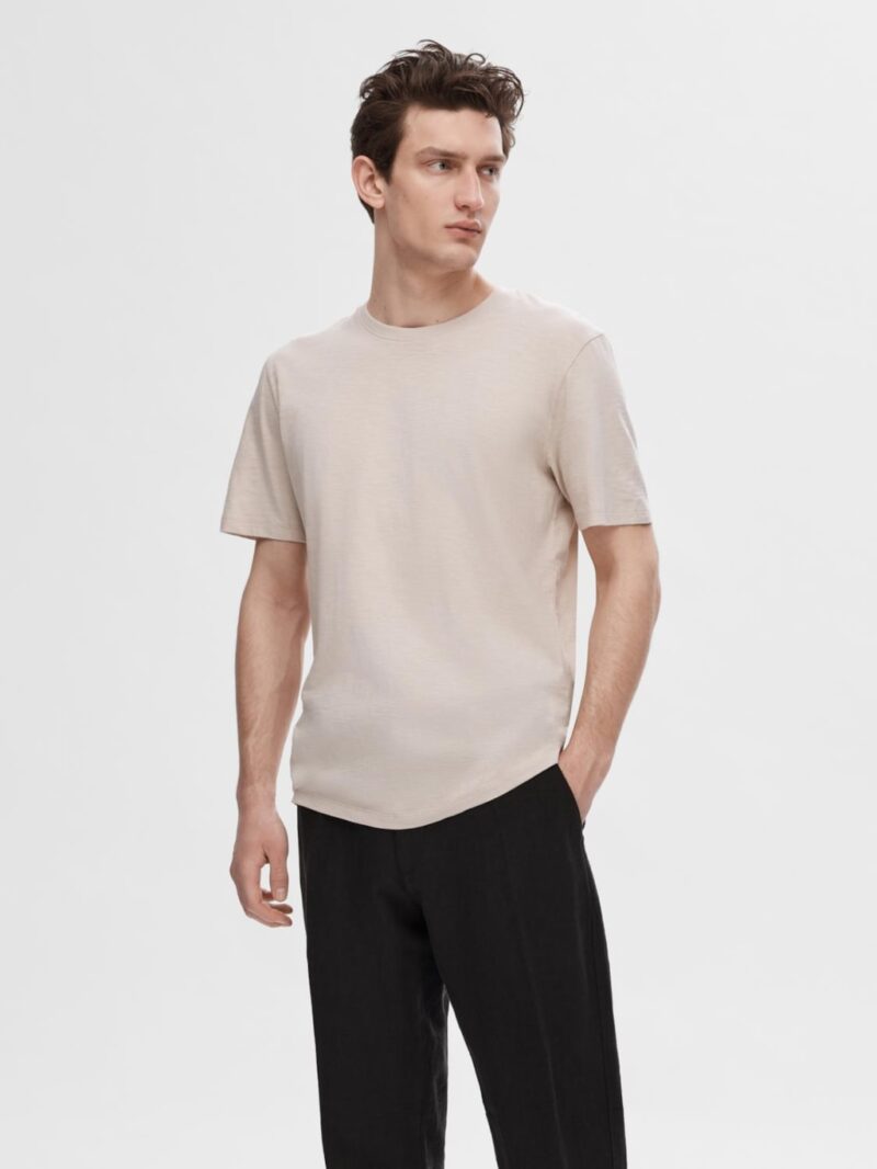 SLHASPEN SLUB SS O-NECK TEE NOOS - immagine 11