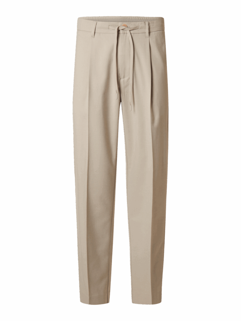 SLH190-REG TAPERED LEROY PLEAT PANT NOOS - immagine 15