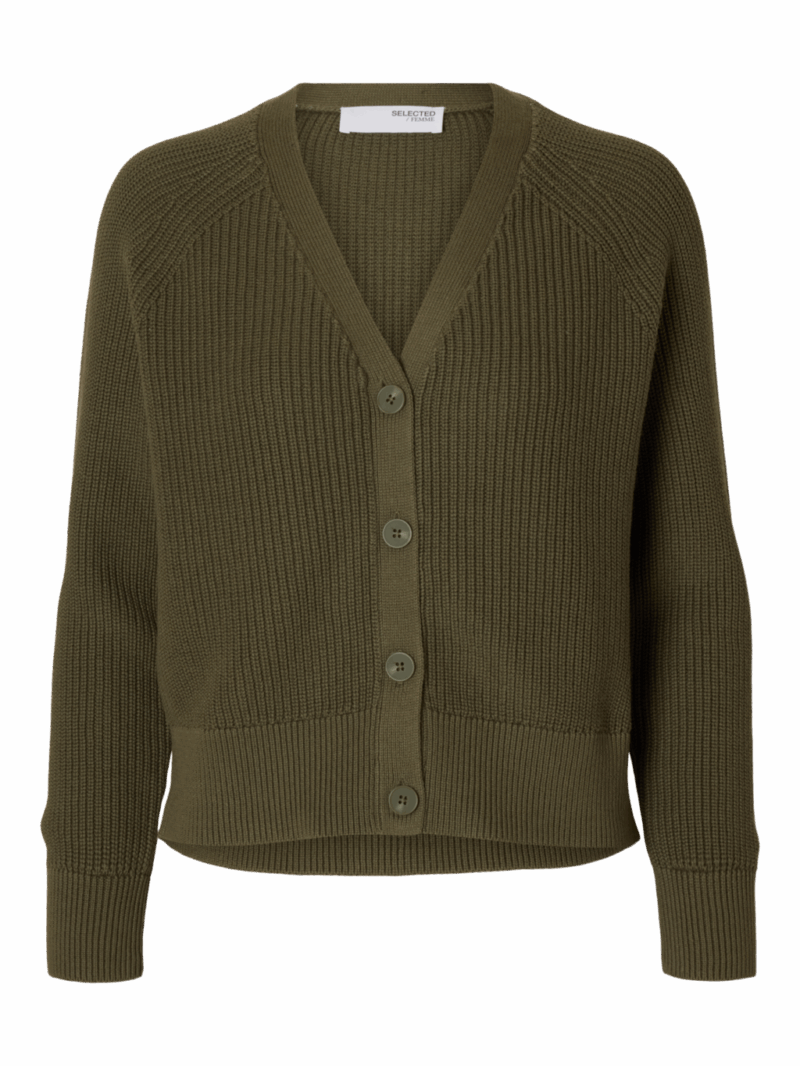 SLFBIRLA LS KNIT SHORT CARDIGAN - immagine 2