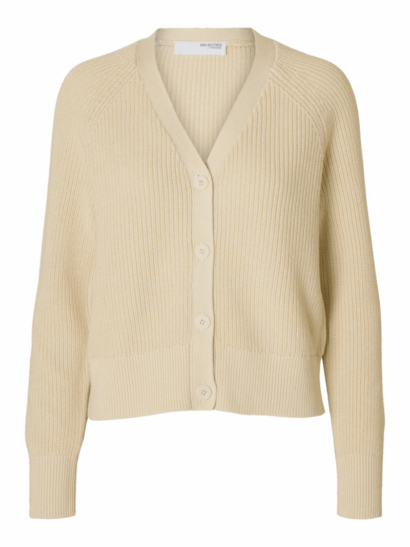 SLFBIRLA LS KNIT SHORT CARDIGAN - immagine 3