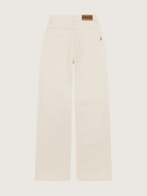 JEANS WHITE WOODBIRD DONNA