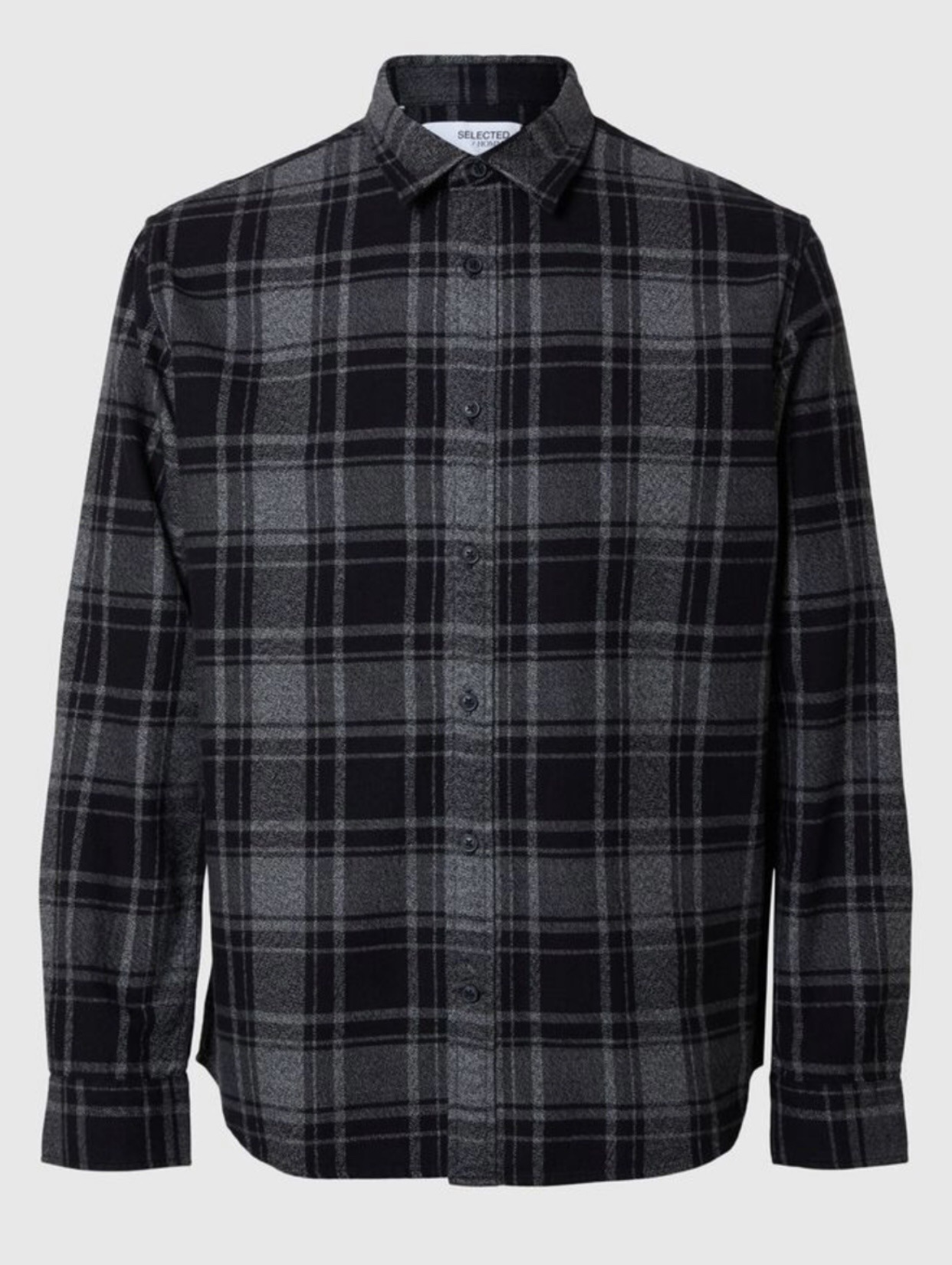 SLHREG-OWEN FLANNEL MIX SHIRT LS