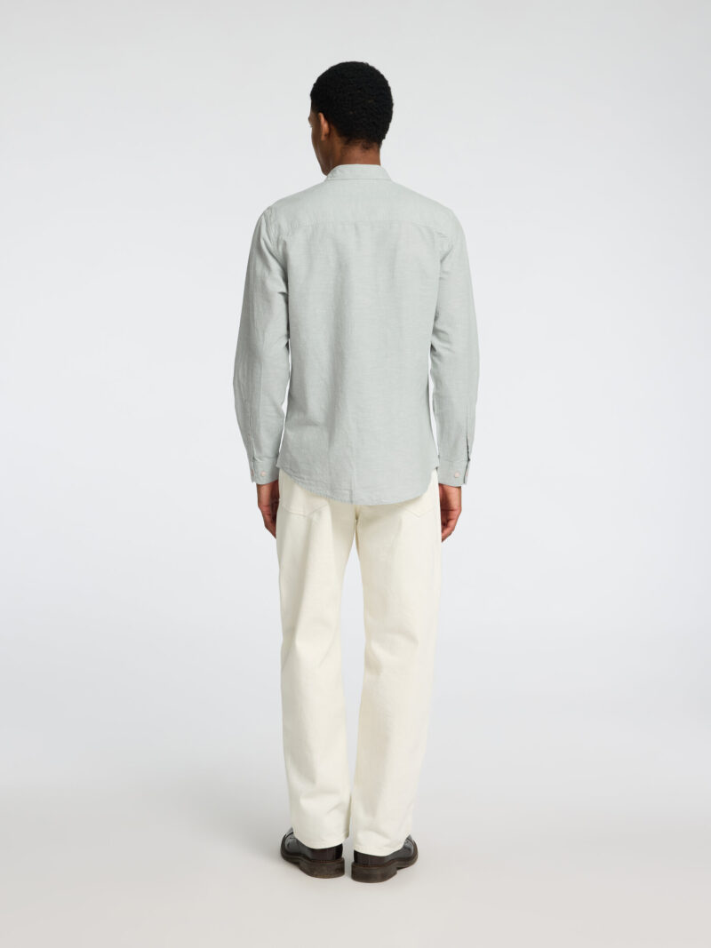 SLIM NEW LINEN SHIRT SELECTED - immagine 2