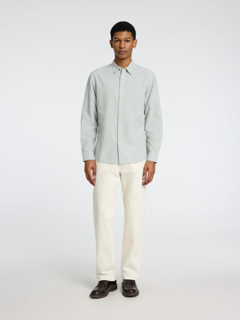 SLIM NEW LINEN SHIRT SELECTED - immagine 9