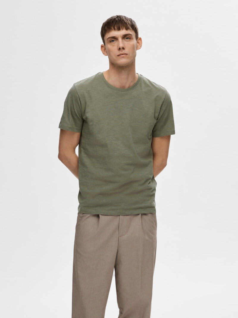 SLHASPEN SLUB SS O-NECK TEE NOOS - immagine 3