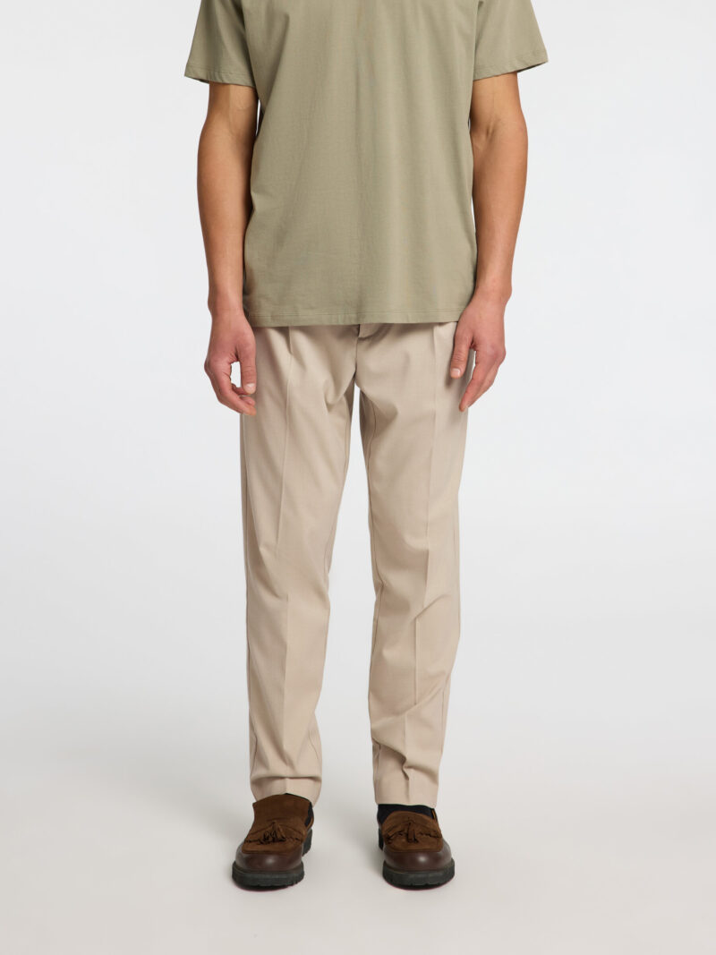 SLH190-REG TAPERED LEROY PLEAT PANT NOOS