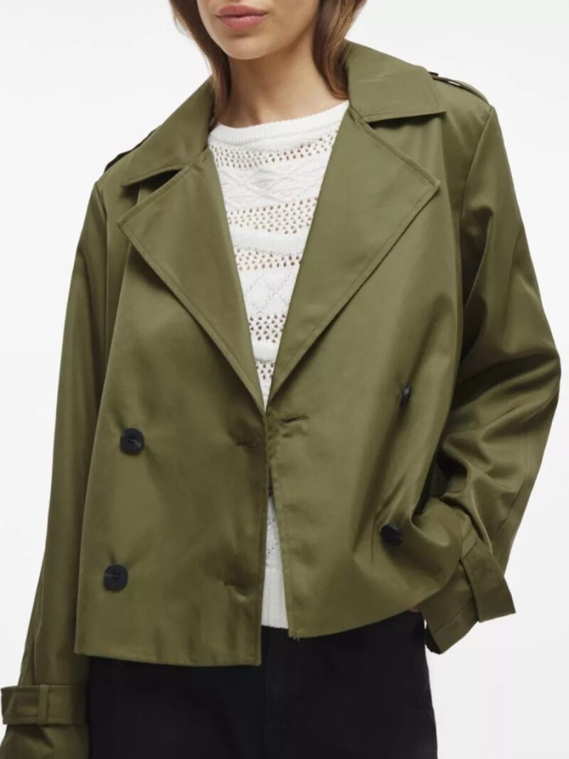 VIADDISON L/S SHORT TRENCHCOAT - immagine 4