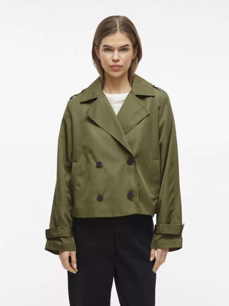 VIADDISON L/S SHORT TRENCHCOAT - immagine 5