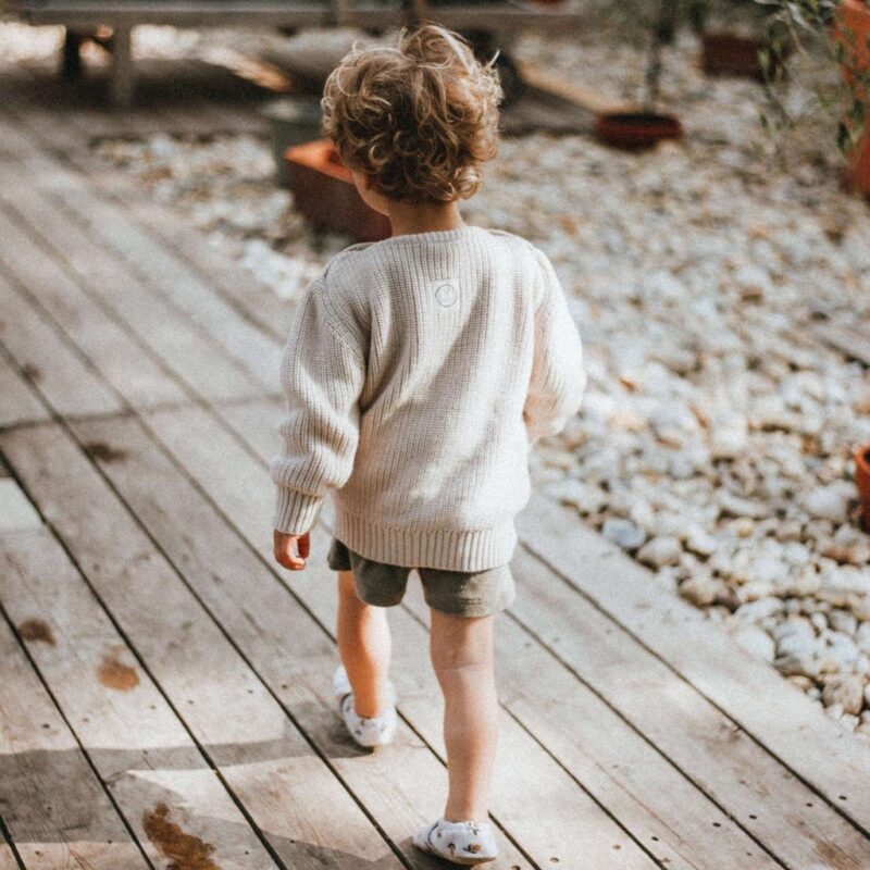 SHORT SPUGNA 100% COTONE ORGANICO - immagine 2