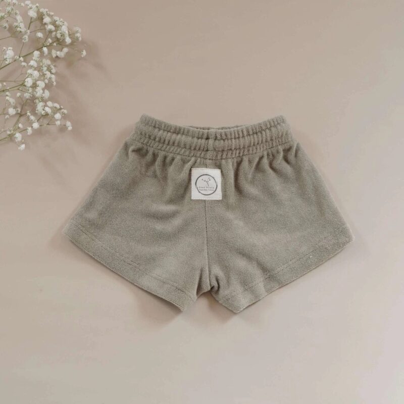 SHORT SPUGNA 100% COTONE ORGANICO - immagine 3