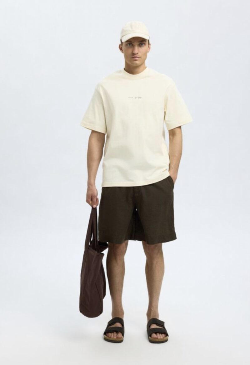 SELECTED LOOSE-MAGNUS SUN STRING SHORTS - immagine 3