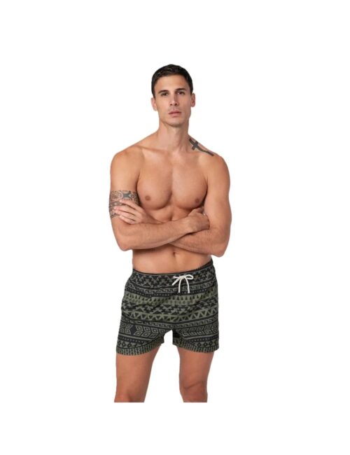 COSTUME BOXER VERDE NERO