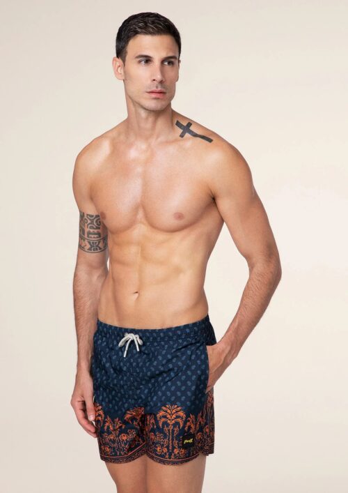 COSTUME UOMO BLUARANCIONE