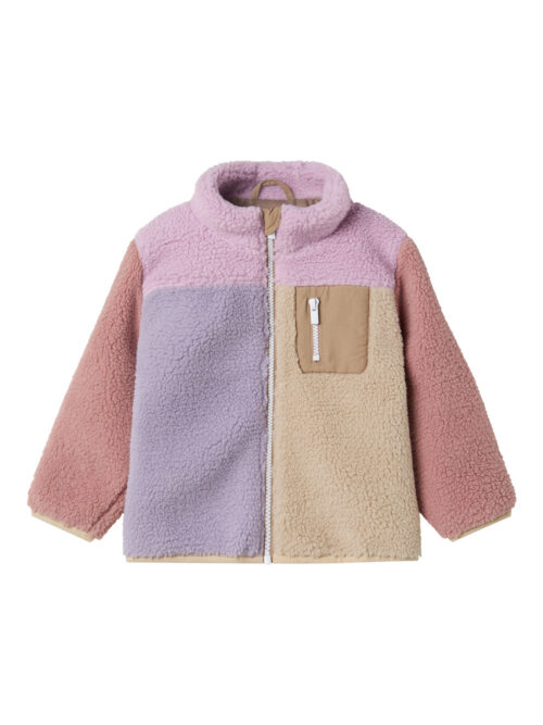 NMF MONICA TEDDY JACKET BLOCK