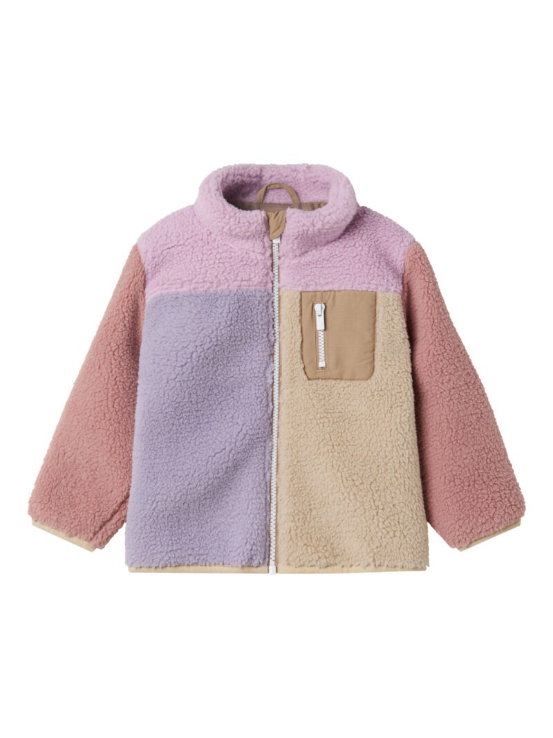 NMF MONICA TEDDY JACKET BLOCK - immagine 3