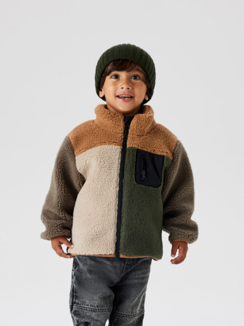 NMMMONICO TEDDY JACKET BLOCK