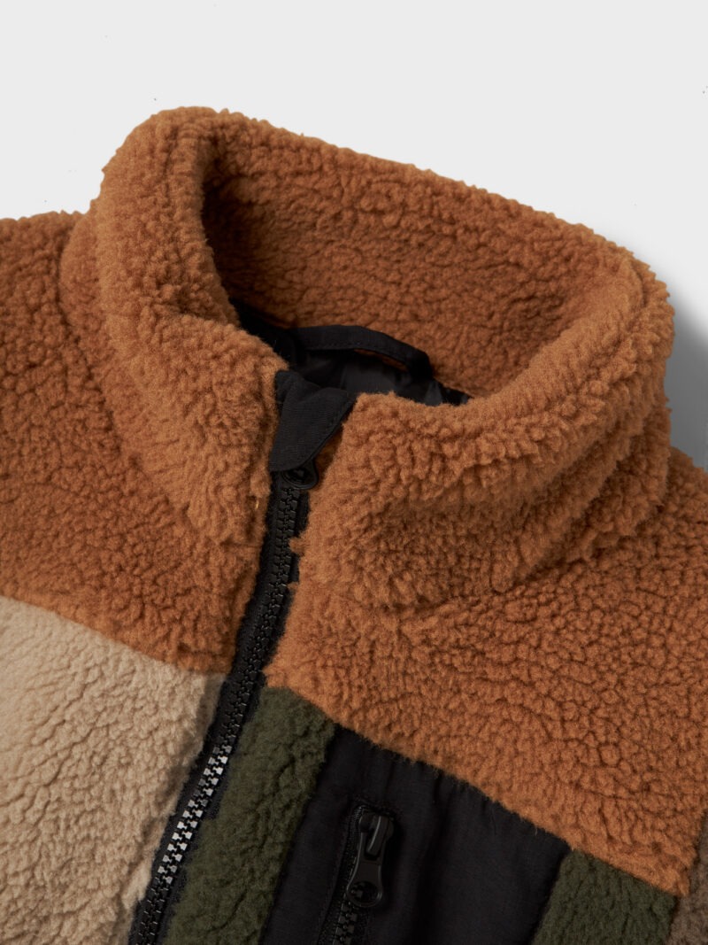 NMMMONICO TEDDY JACKET BLOCK - immagine 4