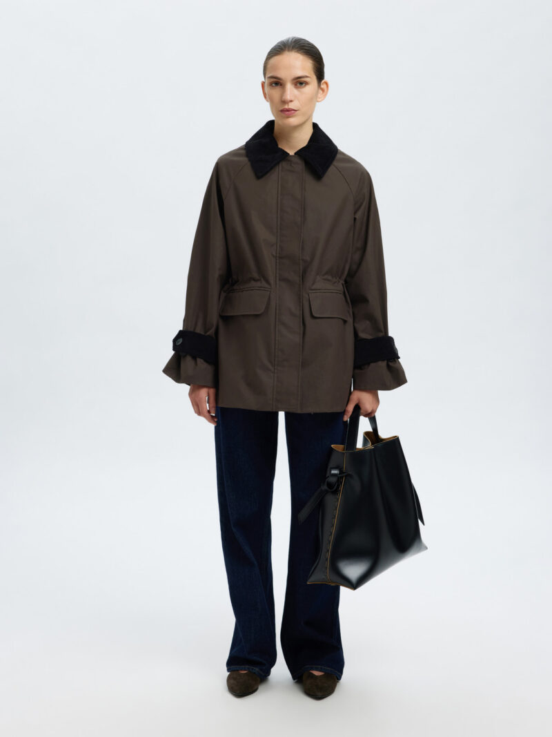 SLFWILMA JACKET GIUBBO COLLO VELLUTO - immagine 3