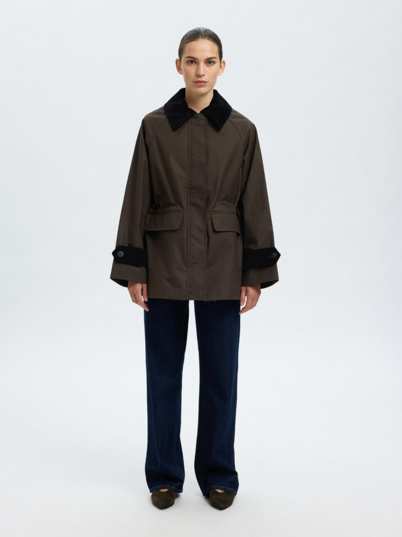 SLFWILMA JACKET GIUBBO COLLO VELLUTO - immagine 5
