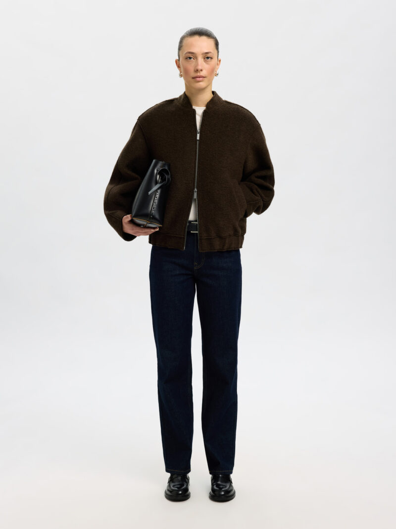 SLFREIGN WOOL BLEND BOMBER JACKET - immagine 3
