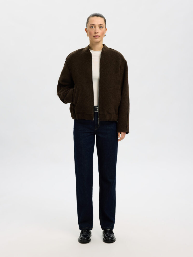 SLFREIGN WOOL BLEND BOMBER JACKET - immagine 5