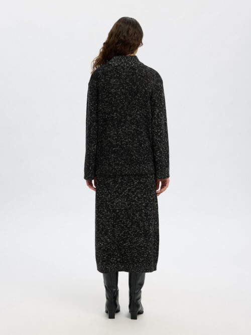 SLFARIA MW KNIT MIDI SKIRT