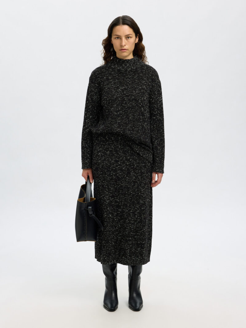 SLFARIA MW KNIT MIDI SKIRT - immagine 3