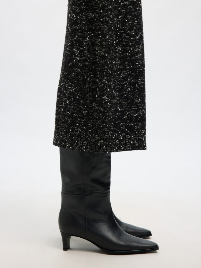 SLFARIA MW KNIT MIDI SKIRT