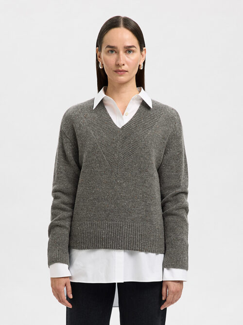 SLFNELLY WOOL KNIT SCOLLO V