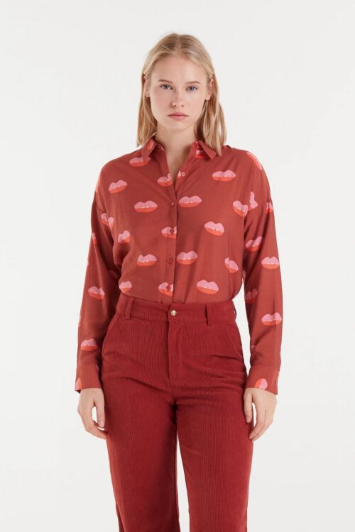 CAMICIA VISCOSA LIPS