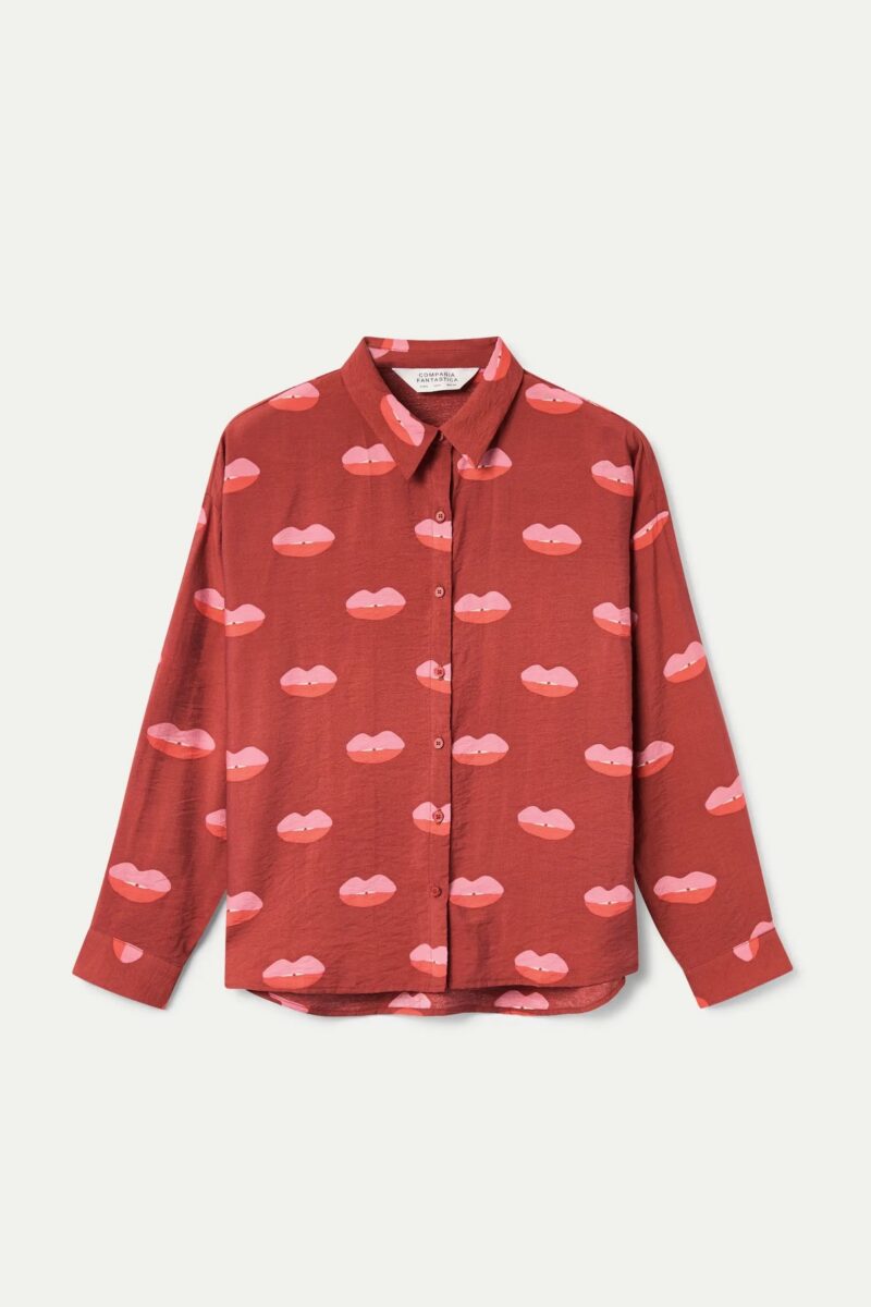 CAMICIA VISCOSA LIPS - immagine 2