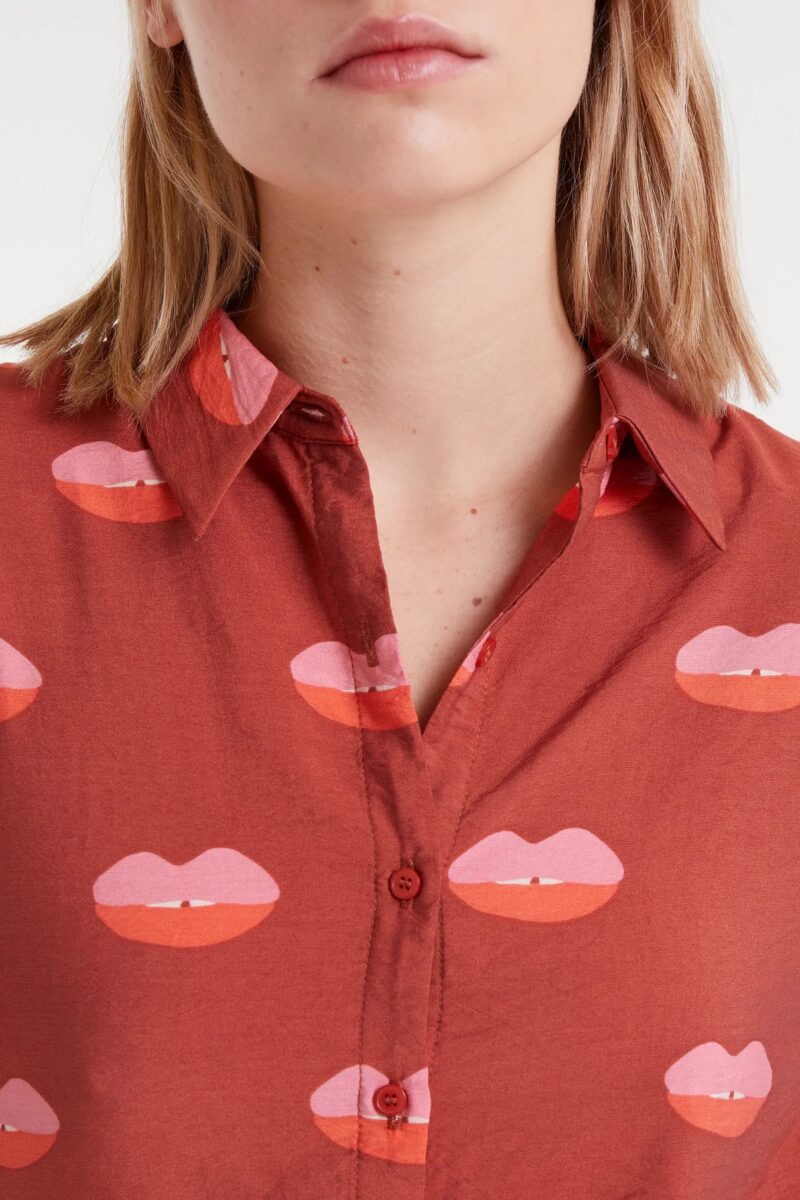 CAMICIA VISCOSA LIPS - immagine 4