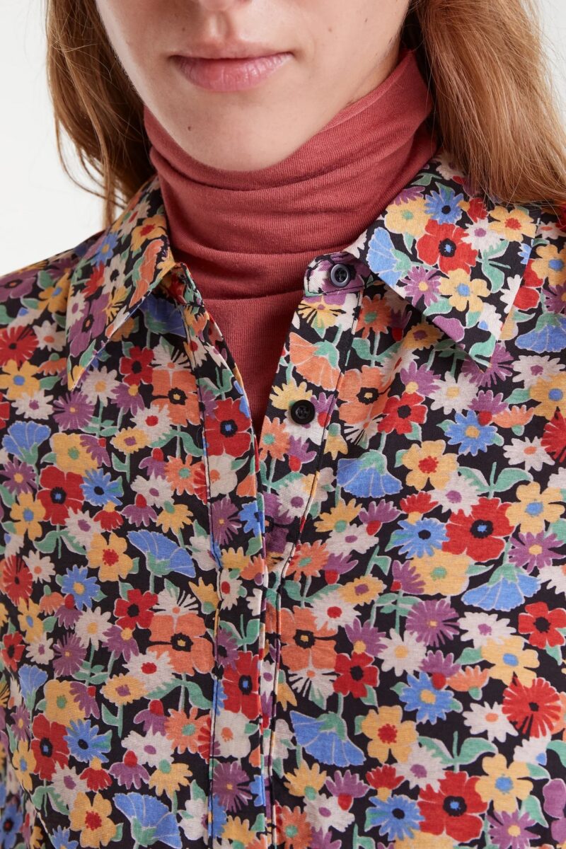 VESTITO MIDI FIORI - immagine 3