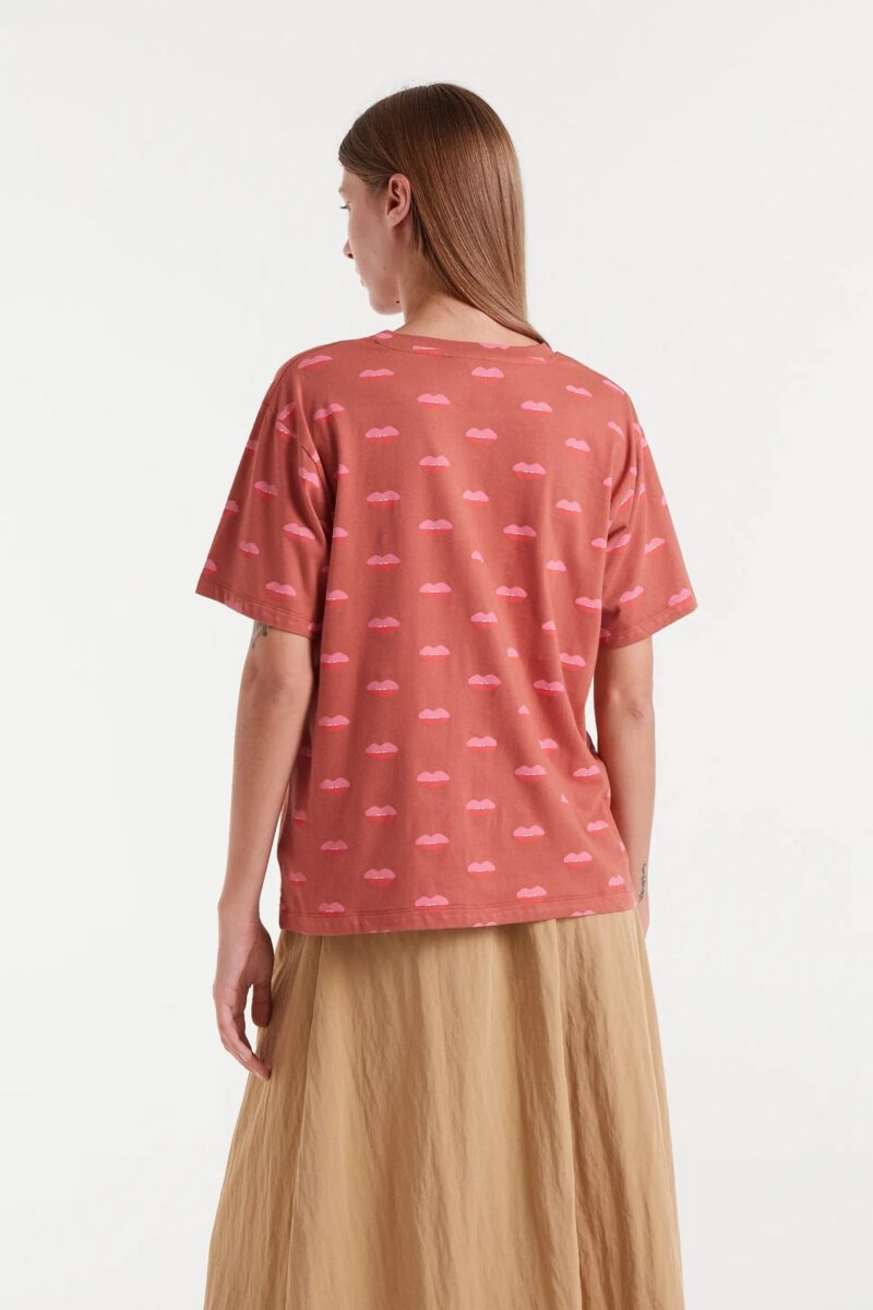 T-SHIRT 100% COTONE CON STAMPA LABBRA - immagine 2