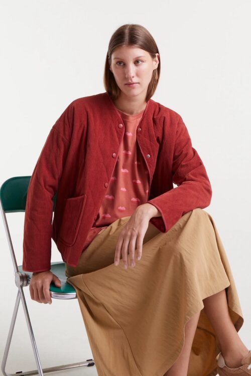 T-SHIRT 100% COTONE CON STAMPA LABBRA