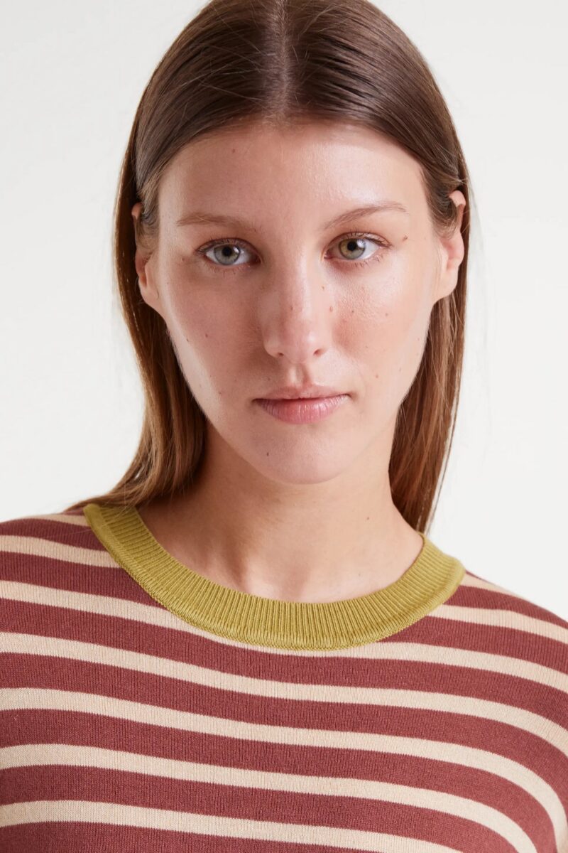 MAGLIONE VISCOSA RIGHE - immagine 4