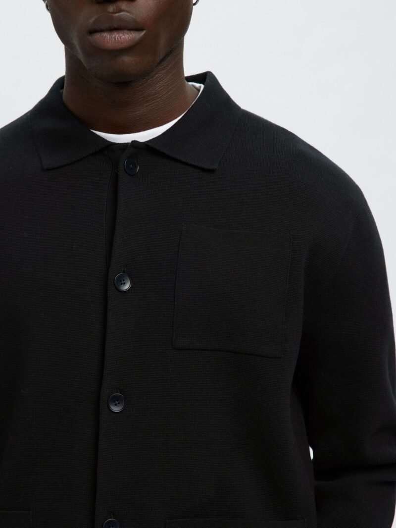 SLHMIKE LIGHT RELAXED POLO CARDIGAN NOOS - immagine 3