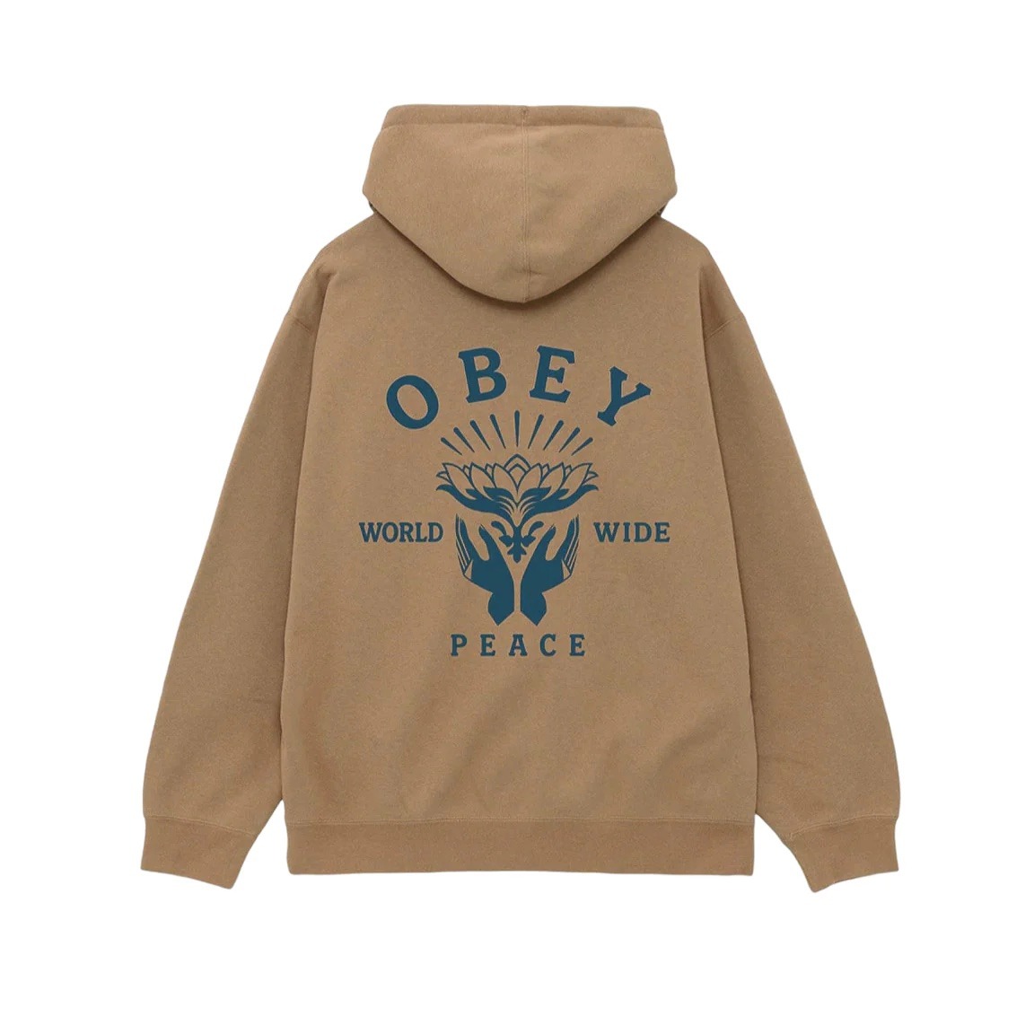 OBEY LOTUS WITH HANDS FLEECE