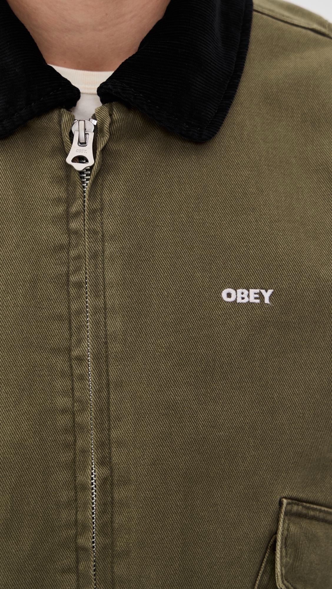 OBEY FADE WASH CWU JACKET - immagine 3