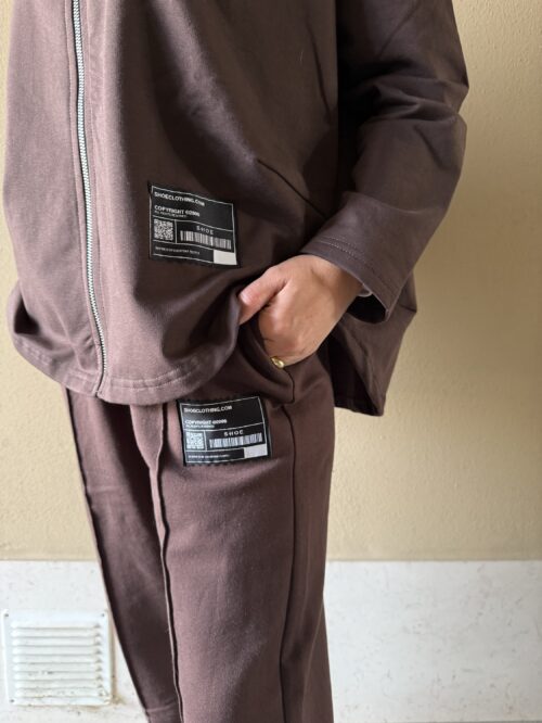 PANTALONE FELPA VITA ALTA COMFORT FIT