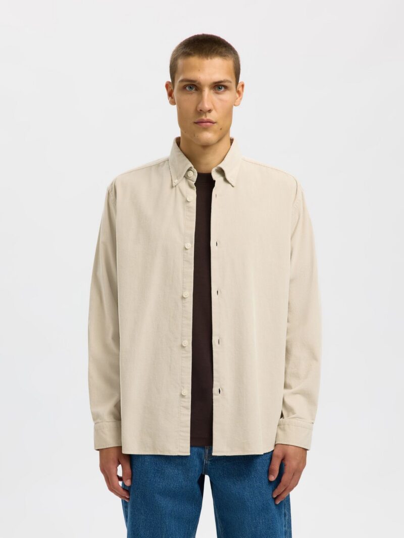 SLHREGDANNI CORD BD LS SHIRT - immagine 6