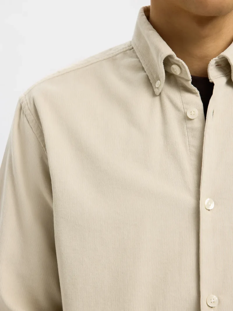 SLHREGDANNI CORD BD LS SHIRT - immagine 4