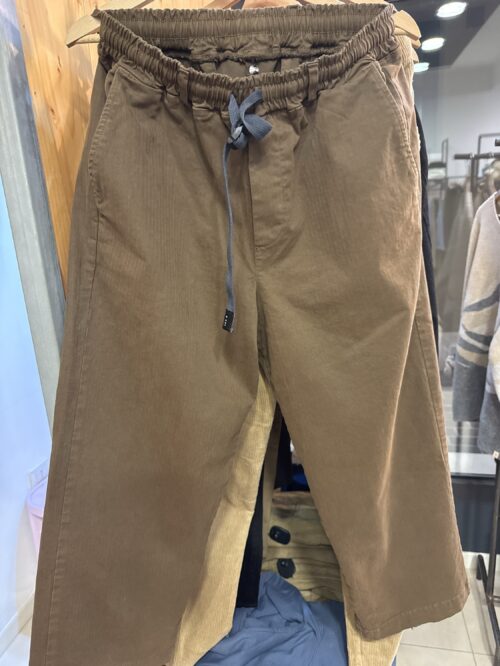 EASY PANTS BELT TESSUTO RESCA