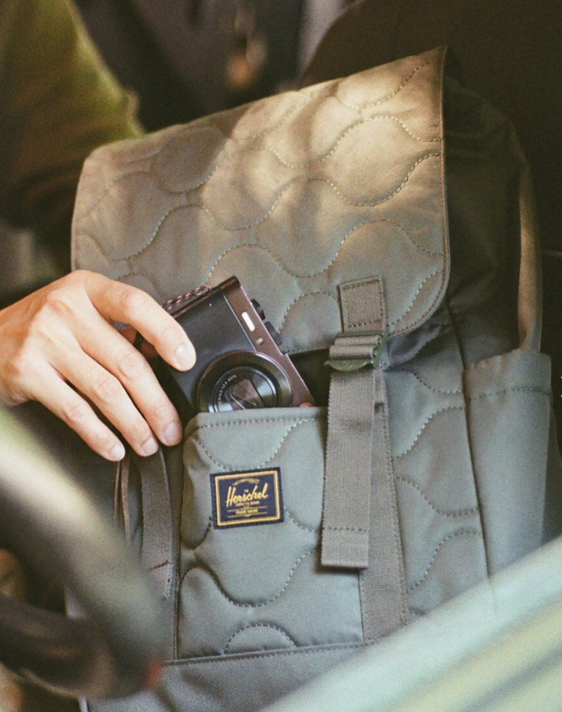 RETREAT SMALL QUILTED CAPSULE BACKPACK