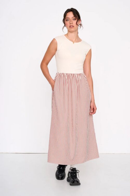 DRESS RUST ABITO CORTO